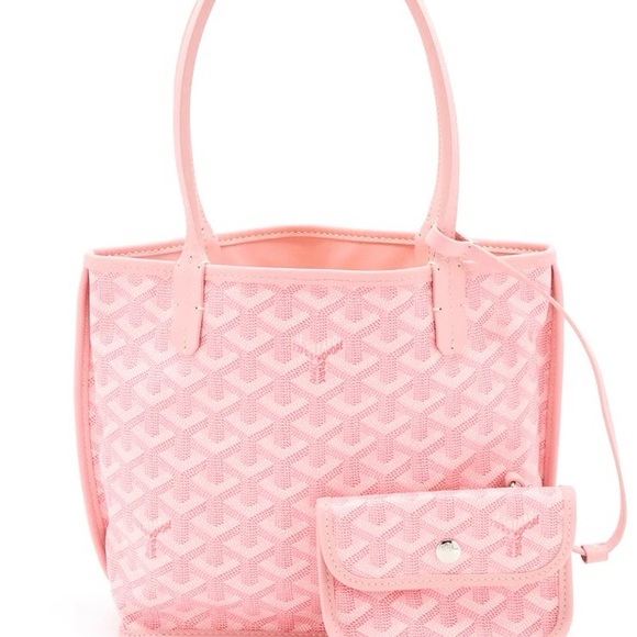 Goyard Handbags - NWT Goyard Anjou Limited Edition in Pink with Matching Pouch BRAND NEW